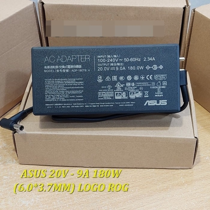 Adaptor Charger Asus TUF A17 Zephyrus G14 20V - 9A ADP-180TB H 180W