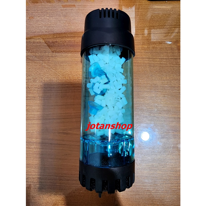 XI AQUA XI 600 Bubble Moving Bed media Filter Kaldness K1 MBBR Aquarium Aquascape XI600