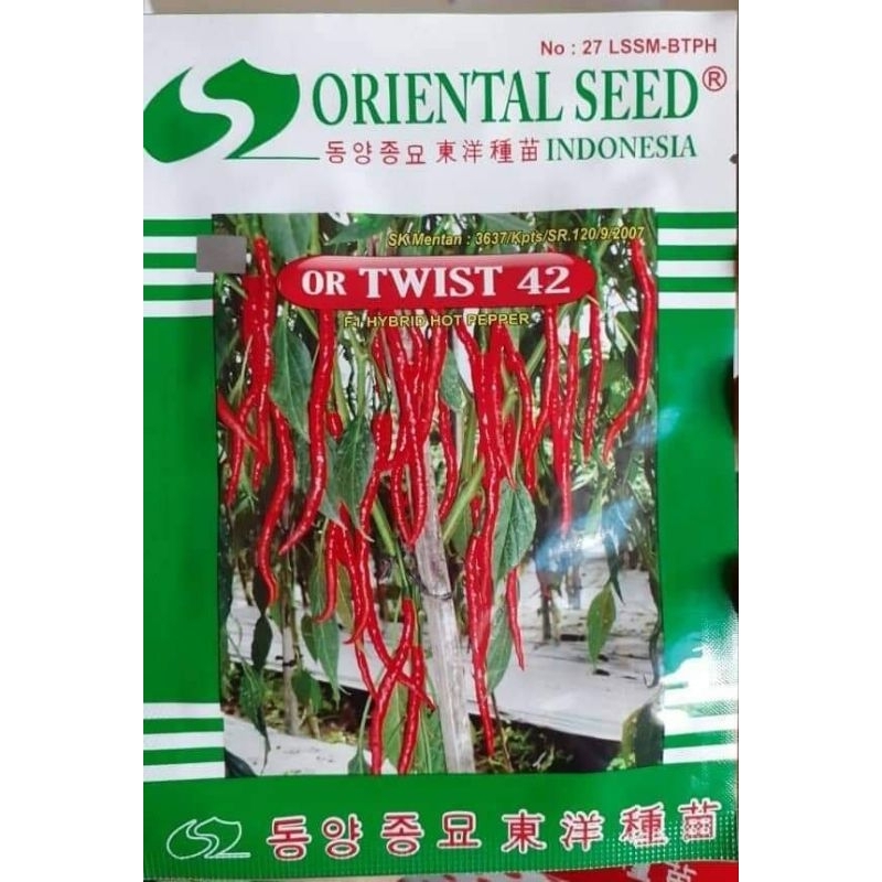 Or Twist 42 10gr Original Pabrik Oriental Seed