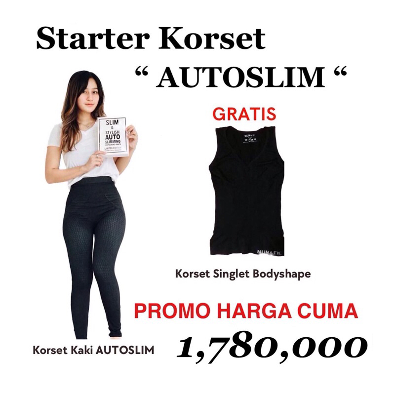 STARTER KORSET AUTOSLIM (Spesial RAMADHAN)