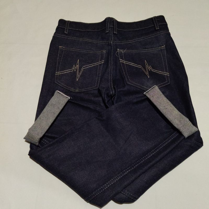 RAW DENIM CELANA PANJANG PRIA DEWASA