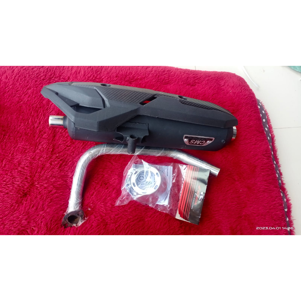knalpot copy cms vario 125 vario 150 led new vario 150 old new led vario 125 techno super old beat s
