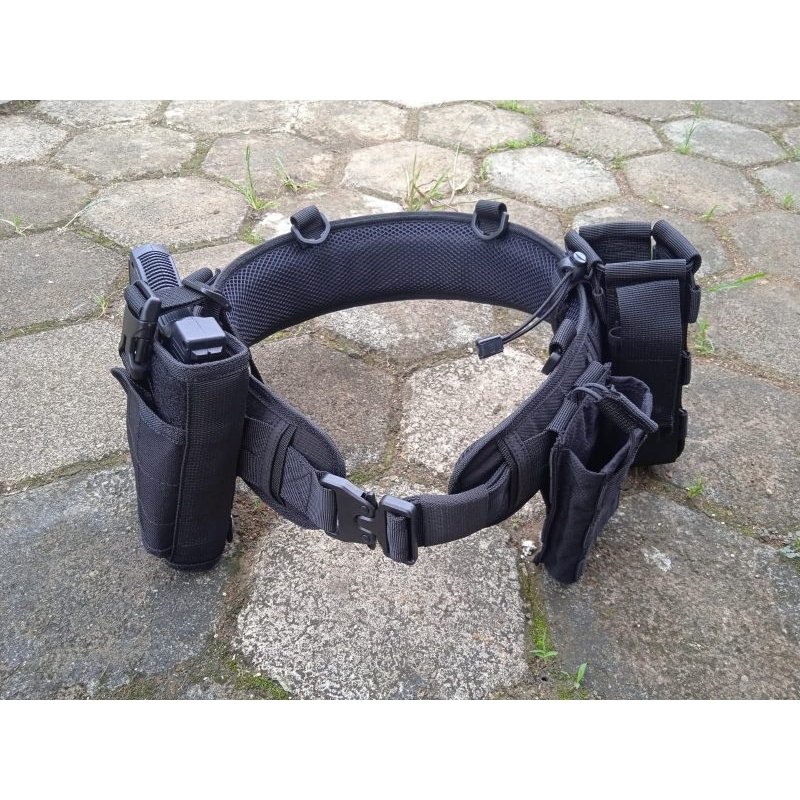 kopel set tactical / kopel tactical TNI POLRI / ikat pinggang TNI POLRI