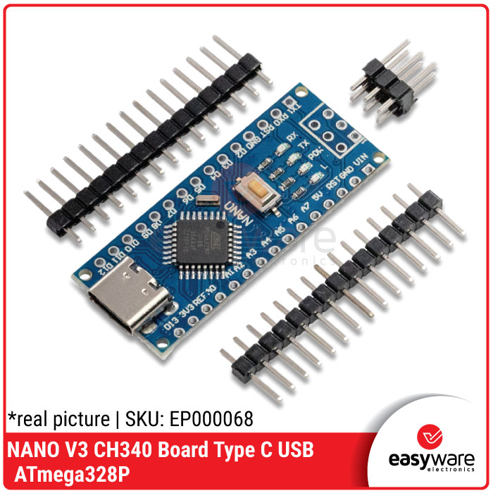 NANO V3 type c ATmega328P CH340 16 Mhz without cable