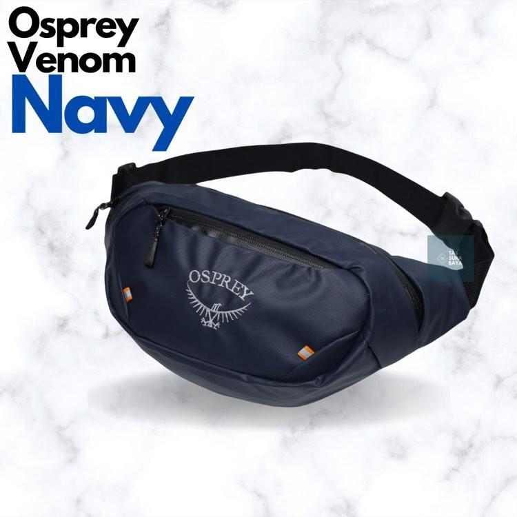 Tas Selempang Osprey Venom Pria Waterproof Waist Bag Pria Anti Air Anti Sobek Sling Bag Crossbody Multiguna