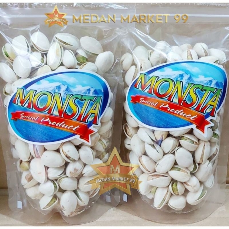 

KACANG PISTACHIOS 230 GR | OLEH OLEH HAJI | UMROH | MONSTA PISTACHIOS | PISTACHIO | KACANG KETAWA