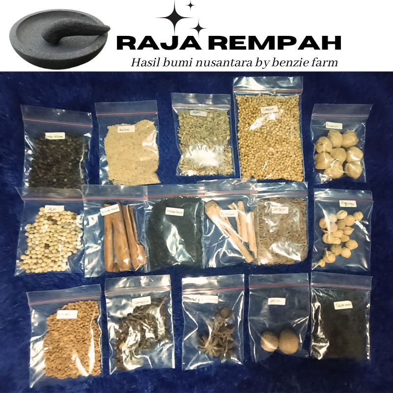 

Bumbu dapur, Kayu manis, Kas-kas, Lada hitam, Jinten, Habatusauda, Kemiri, Ketumbar