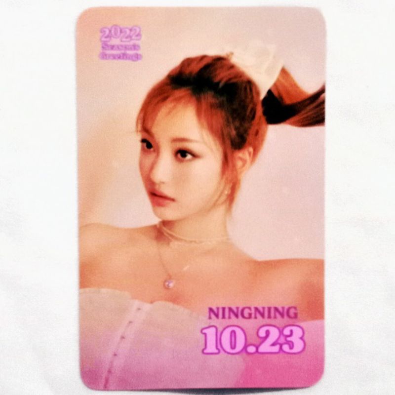 Aespa Season's Greetings 2022 SG22 SG 22 Yes24 Benefit Ningning Ning Ning
