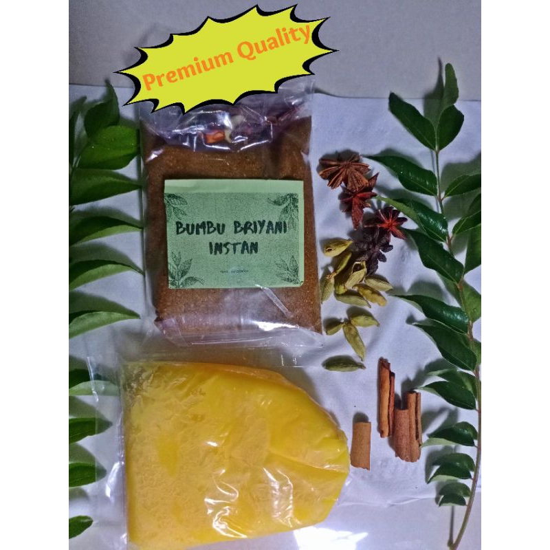 

Bumbu nasi Briyani 100gr+samin100gr