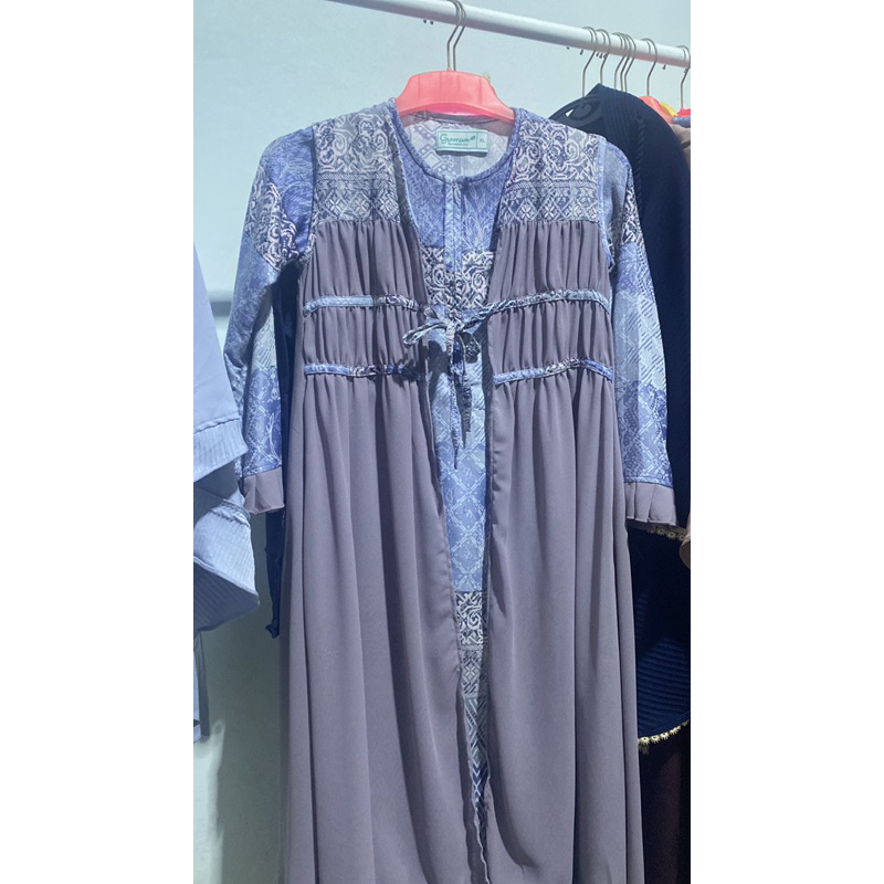 Gamis Greenism Nadhera Remaja tanggung