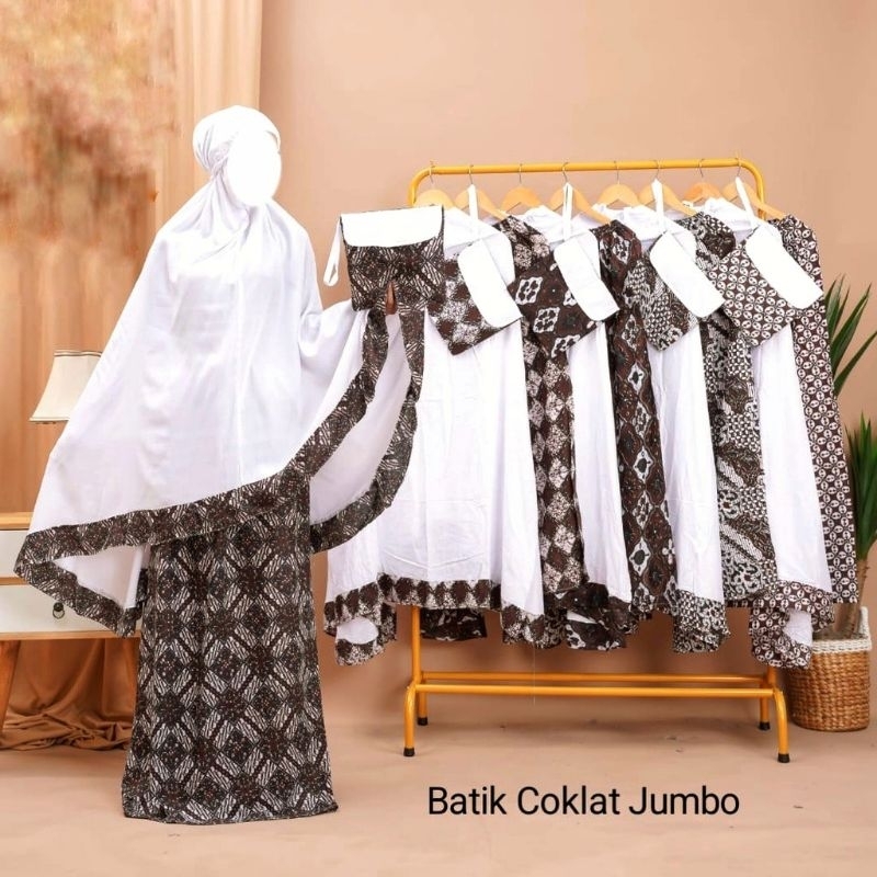 MUKENA RAYON #MUKENA RAYON JUMBO #MUKENA BATIK