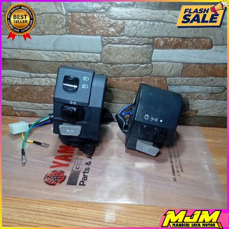 SAKLAR KIRI DAN KANAN MOTOR YAMAHA VEGA R NEW - SAKLAR VEGA R NEW - HOLDER VEGA R NEW KIRI - KANAN