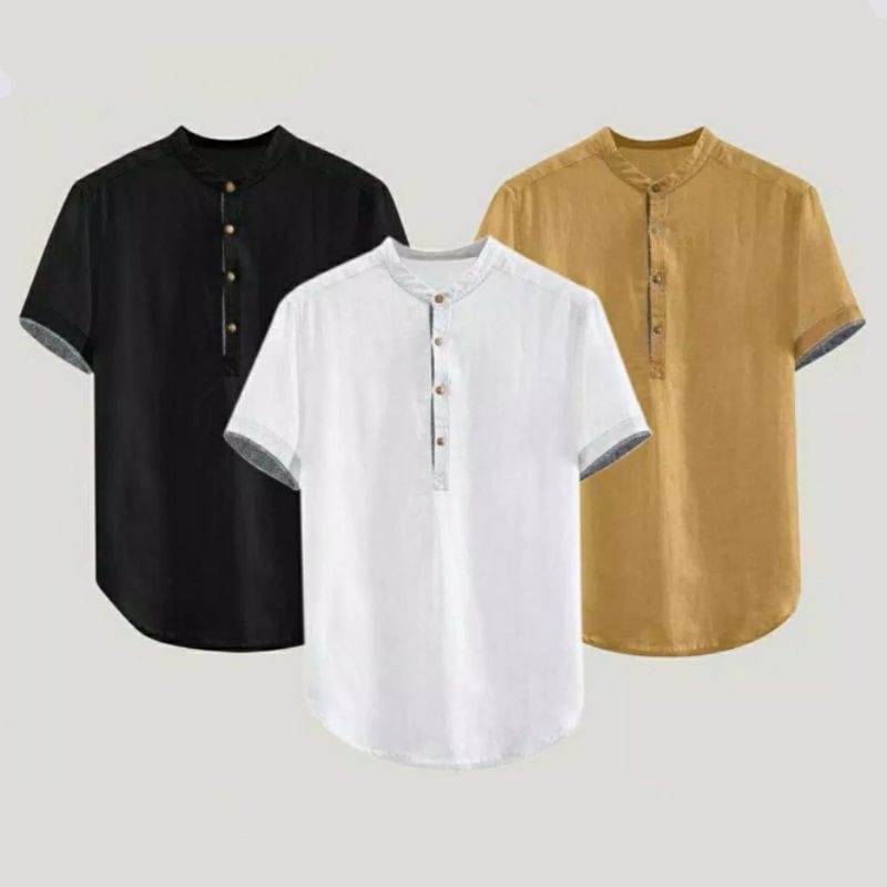 Koko - kurta - fashion - kemeja - jawan - kasual - Fashion - denim