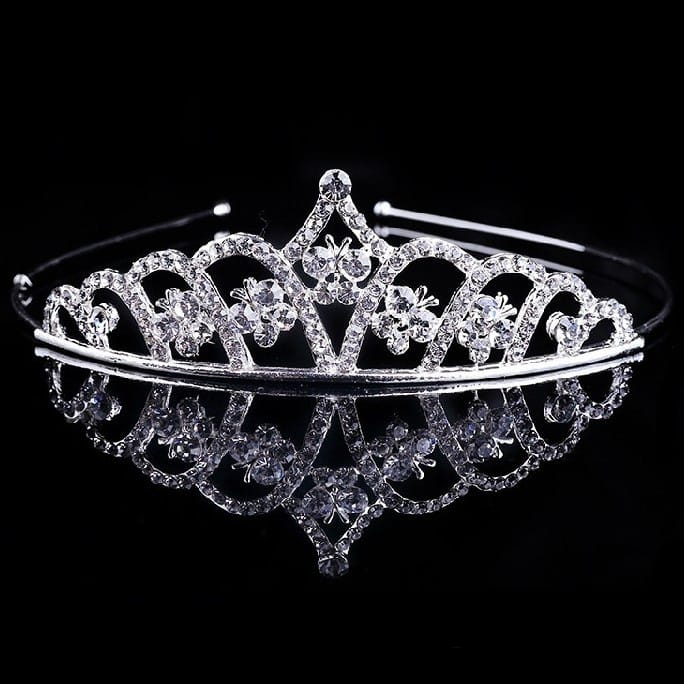 BANDO WANITA FASHION KOREA MAHKOTA ANAK BANDO MAHKOTA PENGANTIN CROWN