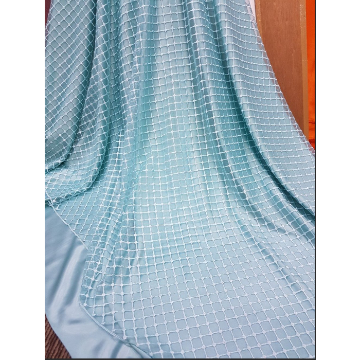 Kain Tile Kotak/Bahan Tule Kotak/Dress,Atasan Kebaya,Termurah