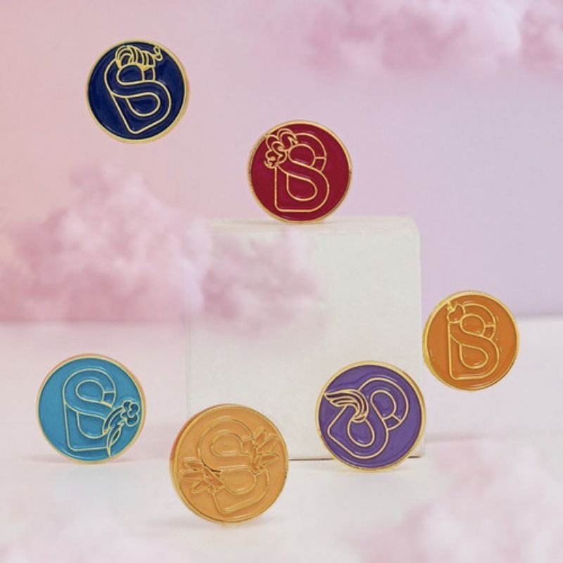 THE FRIENDSHIP LITTLE PONY BROOCH BUTTONSCARVES