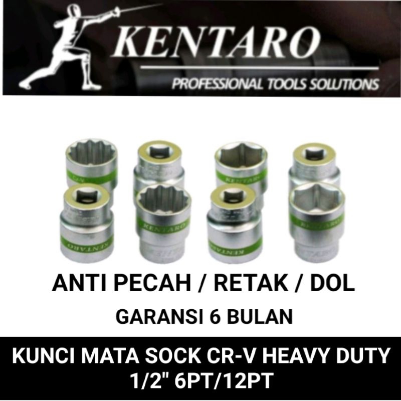 kunci mata sock CR-V heavy duty garansi 6bulan pecah / retak / dol Kentaro Japan quality