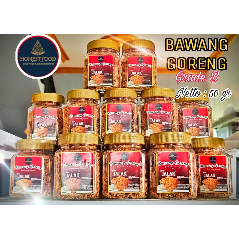 

Bawang Goreng Kriuk cap Jalak grade B