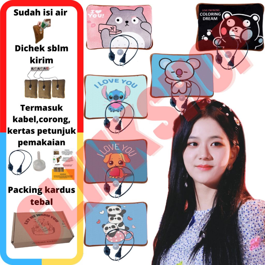 Bantal Penghangat Hadiah Kado Unik untuk pacar istri ibu menghangatkan perut haid menstruasi mens