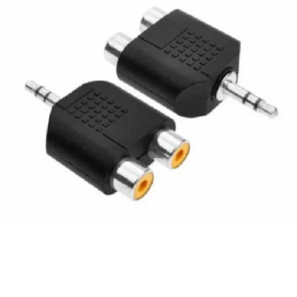 Jack mini Stereo 3.5mm to 2 socket rca