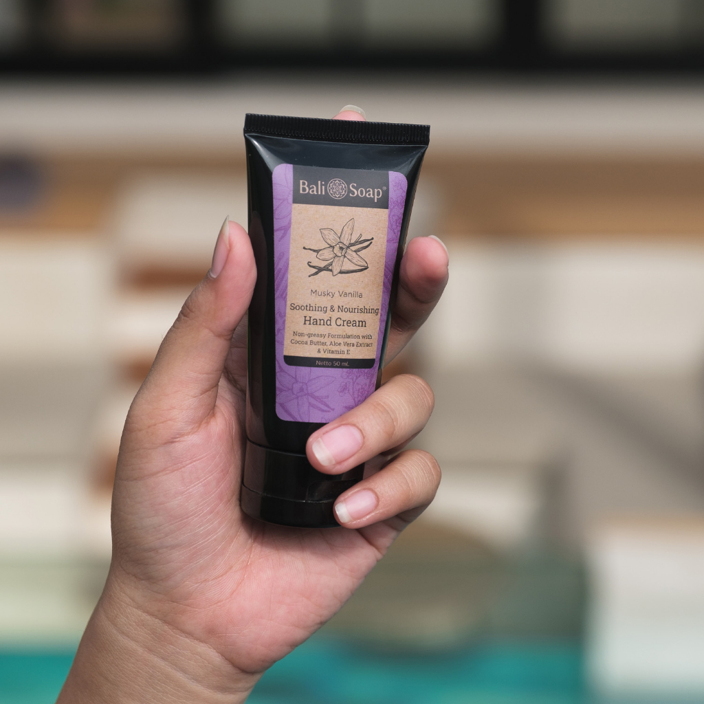 Bali Soap - Hand Cream Aromatik 50gr - Pelembab Tangan - Cepat Menyerap &amp; Tidak Lengket | BPOM &amp; Halal | NON SLS &amp; Paraben