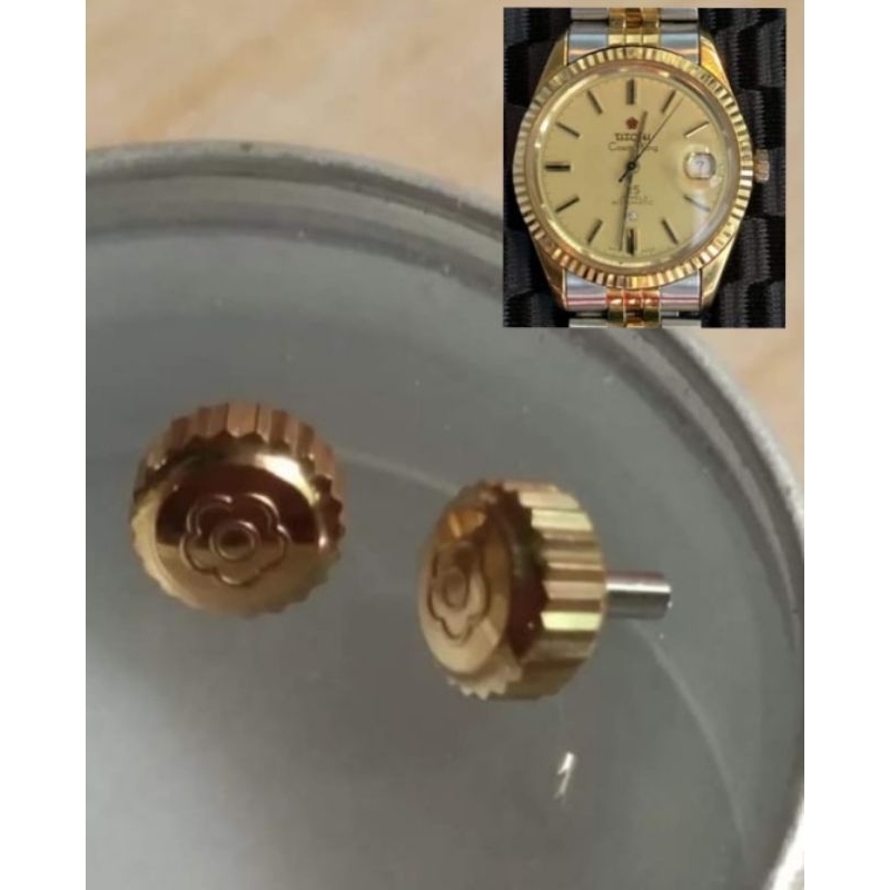 Knop Original Jam Titoni Cosmoking dan As Batang Titoni