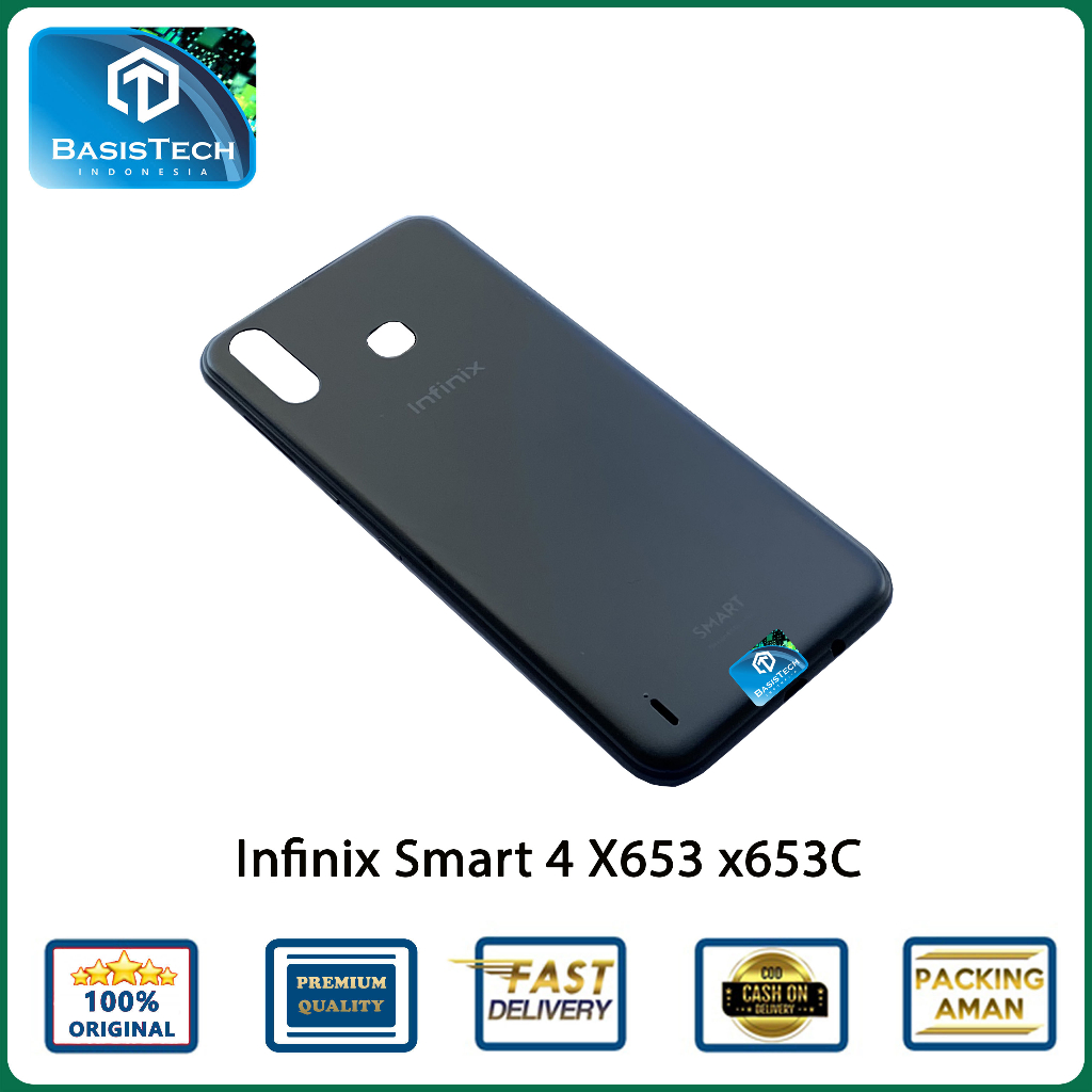 BACK COVER BACKDOOR INFINIX SMART 4 4C X653 X653C ORIGINAL QUALITY