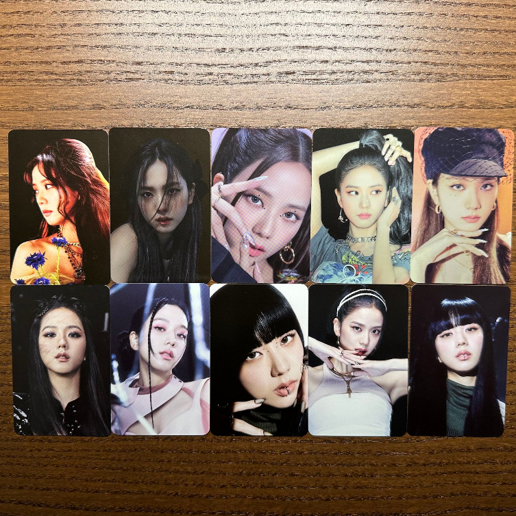 BLACKPINK PHOTOCARD PC OFFICIAL ORIGINAL 1 SET ISI 10 YG ENTERTAINMENT BLACK PINK EXHIBITION FLIMTY 
