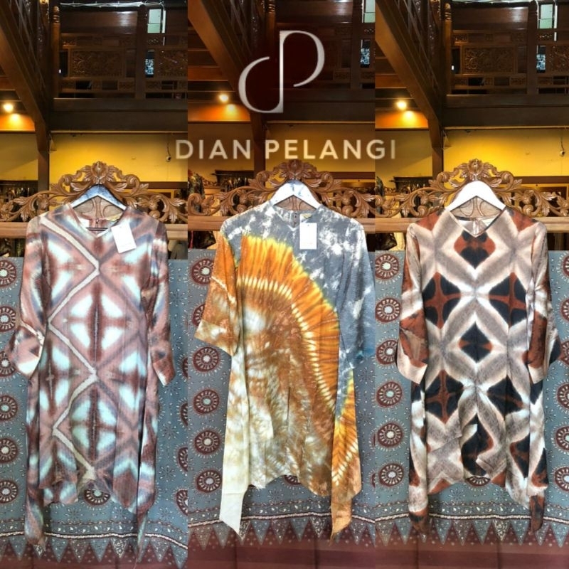 oblix tunik viscos motif baju resmi kondangan wanita dian pelangi official pekalongan