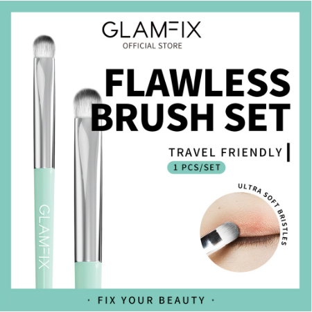 GLAMFIX Flawless Eyeshadow Brush Make Up 1 Pcs _ Kuas Make Up Eyeshadow | GLAM FIX Alat Kecantikan Makeup by YOU