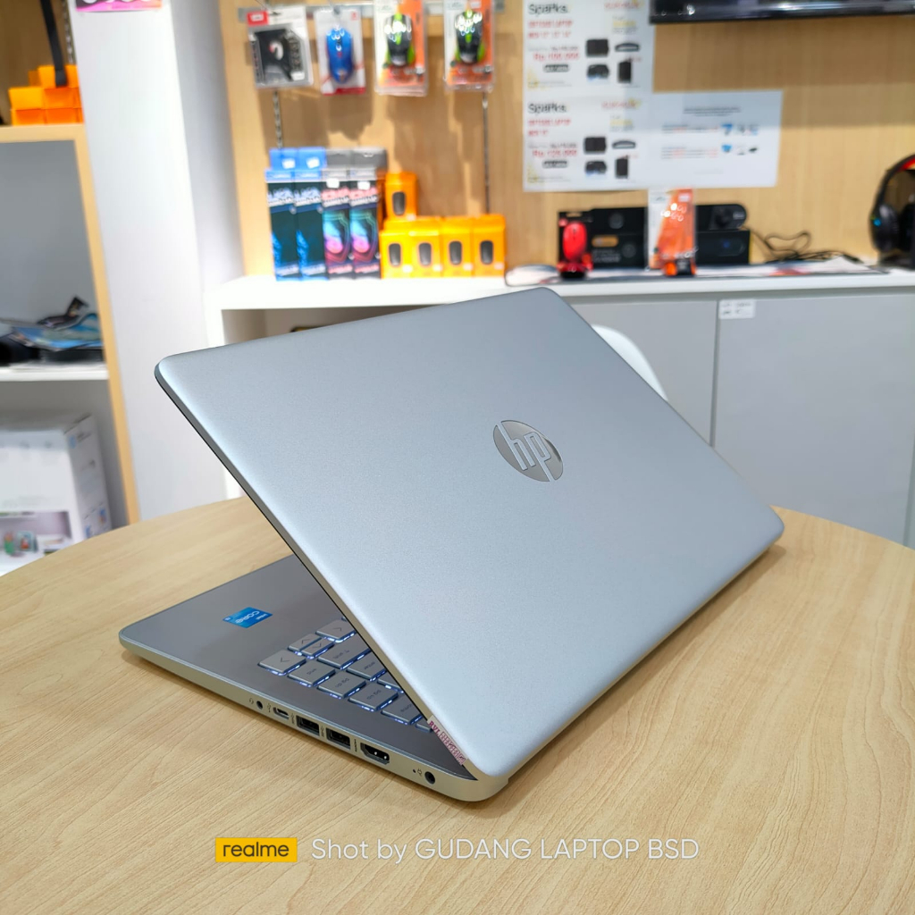 LAPTOP BARU HP 14 INTEL CORE i3 1115G4 RAM 8GB 512GB SSD FHD IPS BACKLIT WINDOWS 11