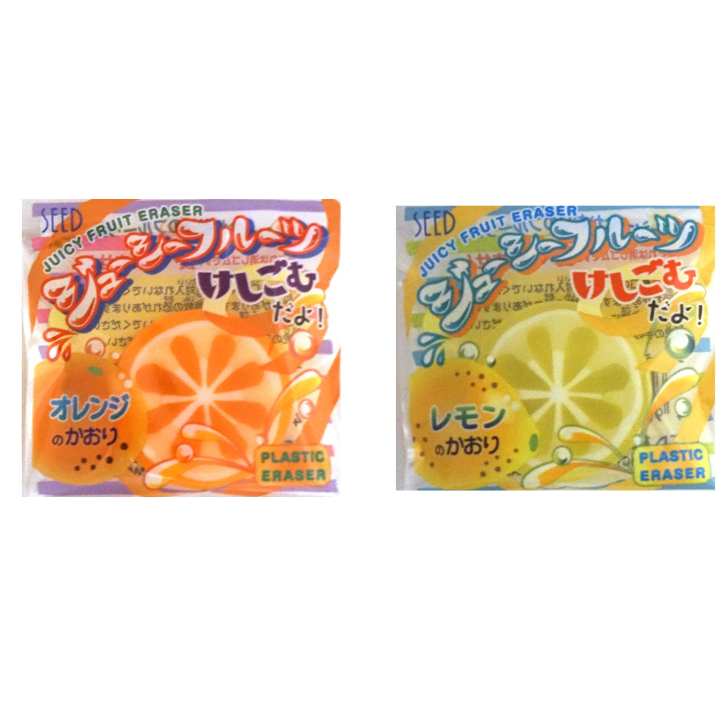 

Seed Juicy Fruit Infuser Scented Eraser Penghapus Pensil