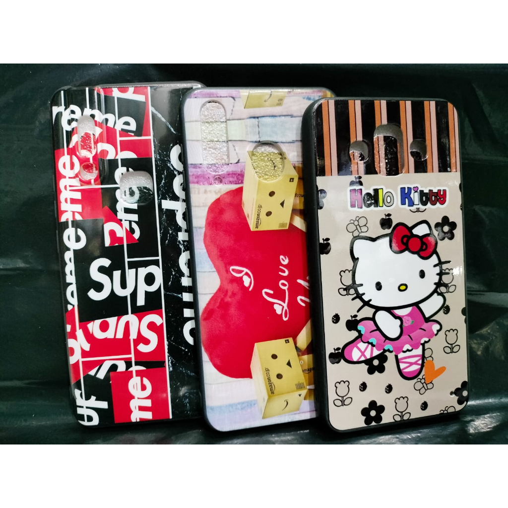 CASE HP BERGAMBAR // MOTIF SILICONE CASE BERGAMBAR (XIAOMI / REDMI )