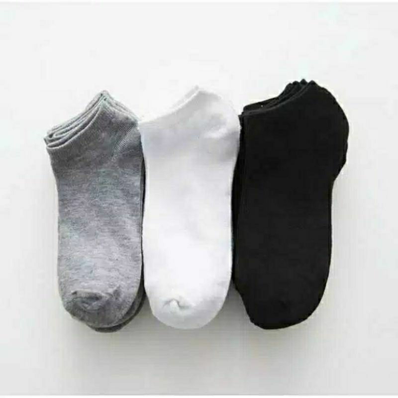 kaos kaki pendek polos spandex lentur dan nyaman