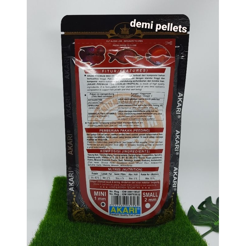 AKARI Pelet Premium Red 100 gram