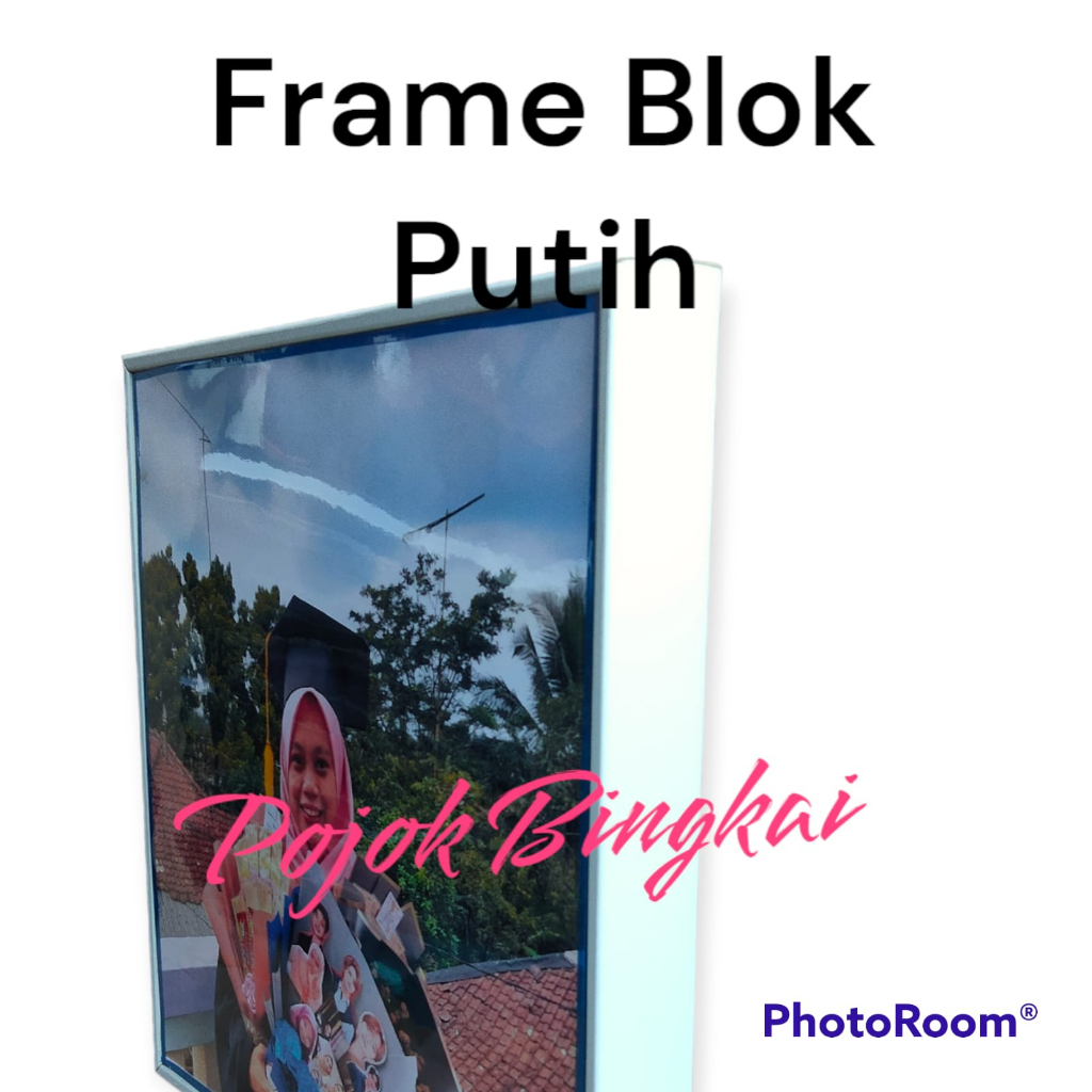 Cetak Foto Plus Bingkai 8R 20x20 / cetak foto + bingkai FRAME BLOCK cetak foto blok / frame block / cetak foto dengan frame block