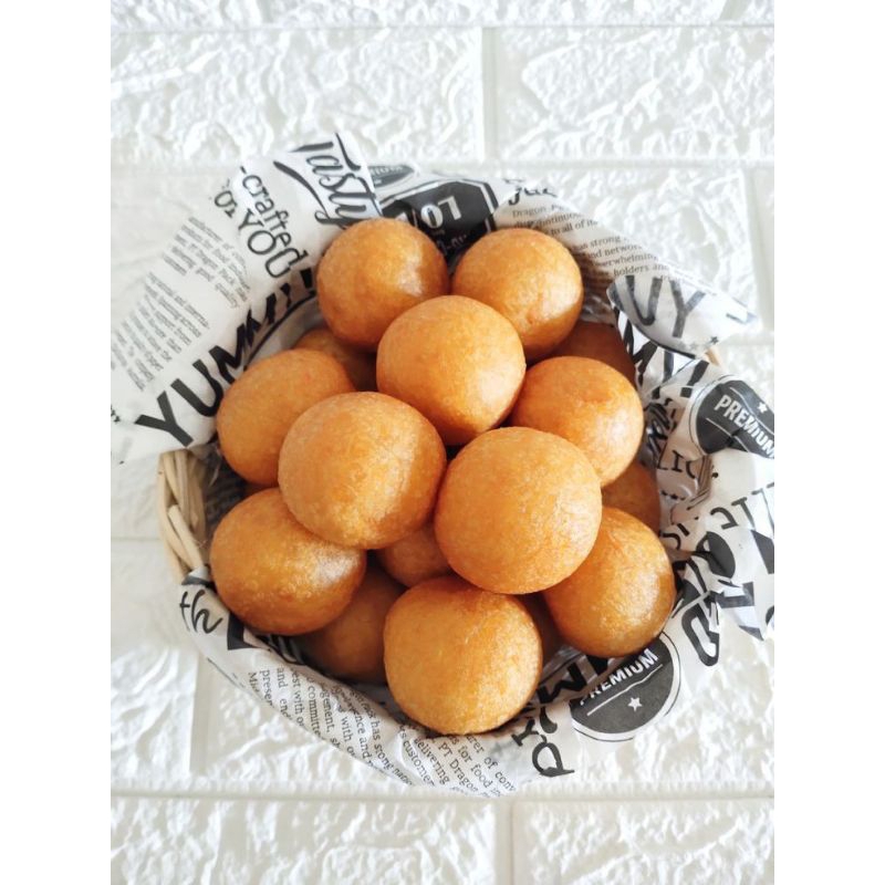 

Bola ubi siap goreng