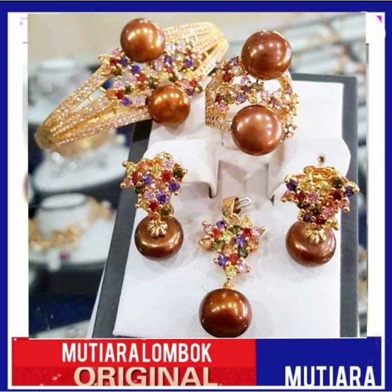 kalung mutiara lombok gelang mutiara lombok mutiara air tawar lombok cincin mutiara air tawar