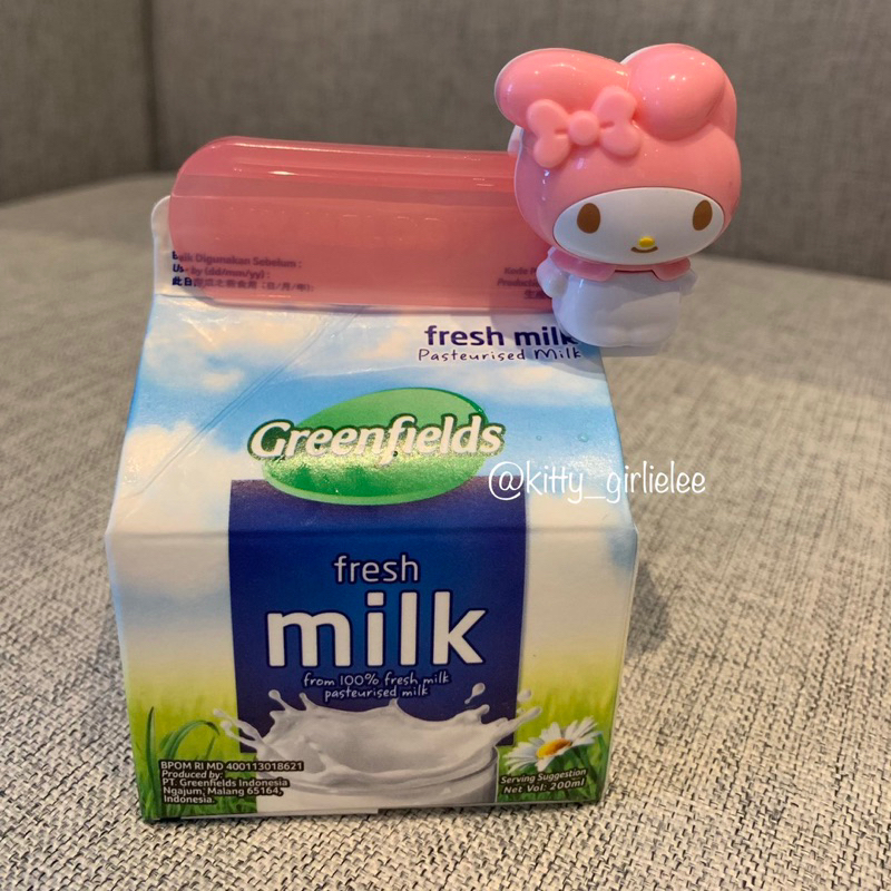 drink box clip my melody/klip untuk minuman box my melody