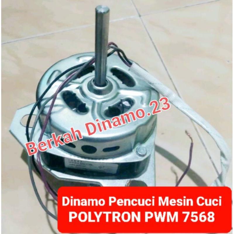 Dinamo Mesin Cuci Polytron PWM 7568 Mesin Dinamo Pencuci POLYTRON PWM 7568