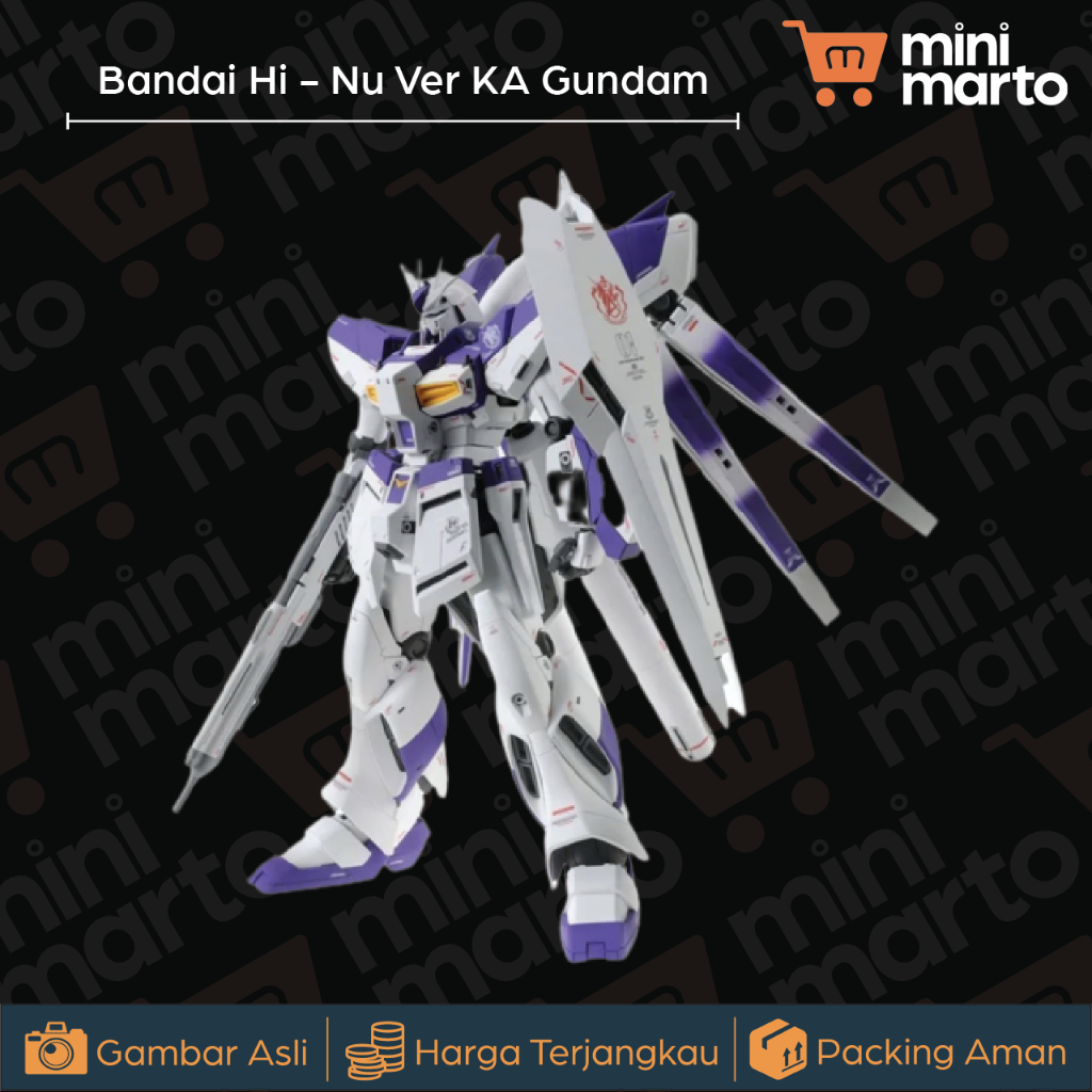 Bandai Gundam Hi - Nu Ver.Ka Edition - Minimarto
