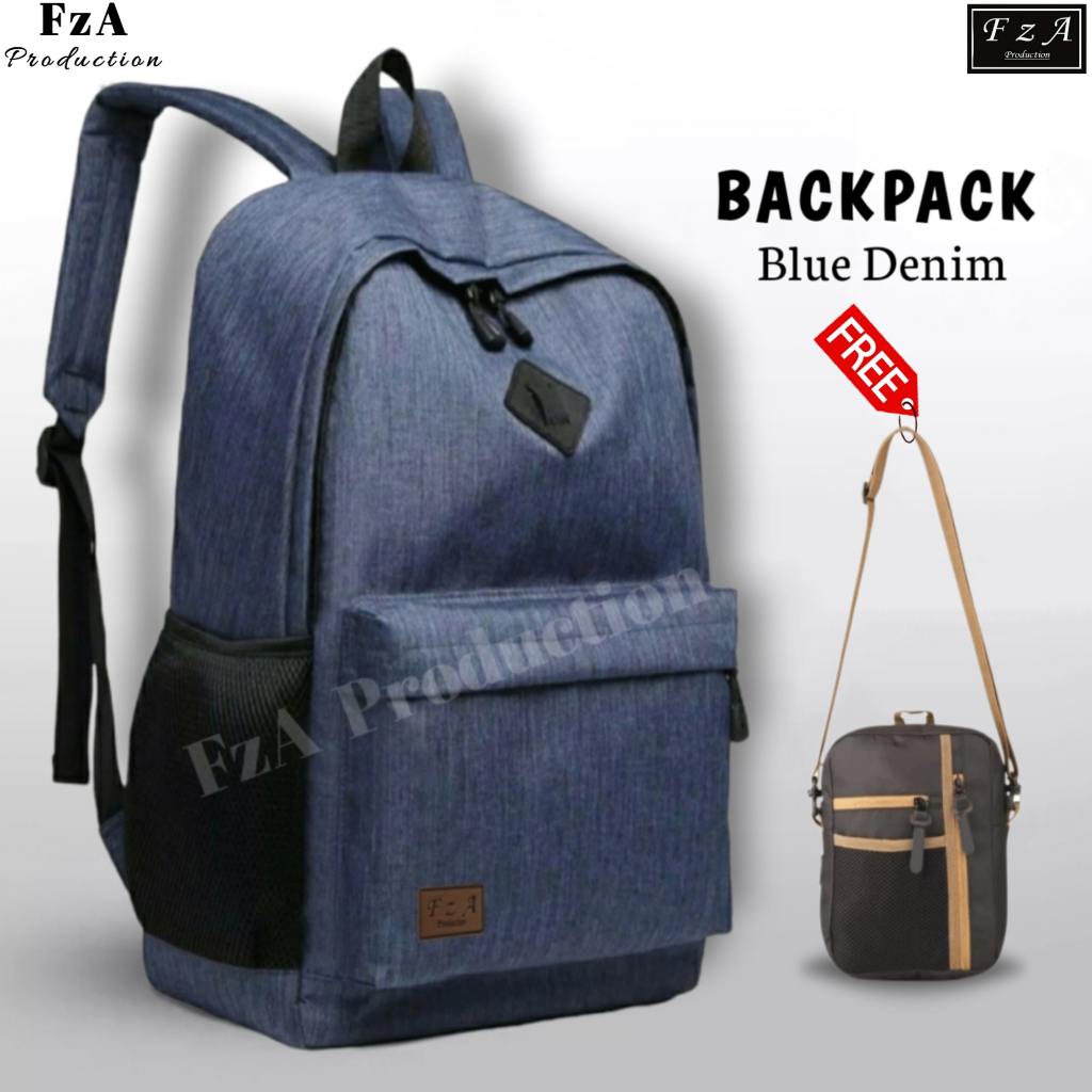 FzA Official - Tas Ransel Distro Original Casual pria Wanita / Tas Ransel Laptop / Backpack Sekolah Kuliah Distro Original Tas Punggung Laptop -BDSL