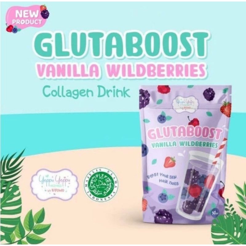 CHINGU YEPPU YEPPU GLUTABOOST VANILLA WILDBERRIES COLLAGEN POWER DRINK