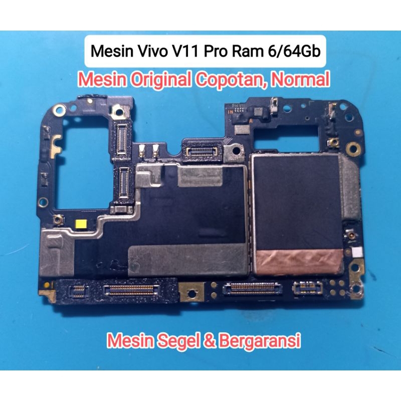 Mesin Vivo V11 Pro Ram 6/64gb Normal Segel Bergaransi
