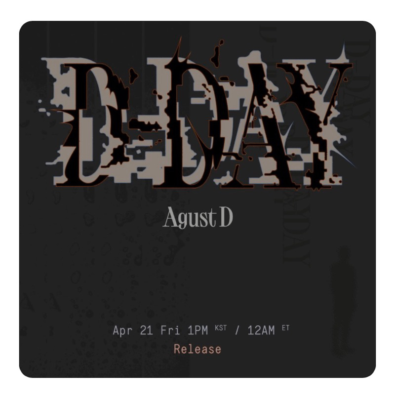 DP Album Agust D, Suga