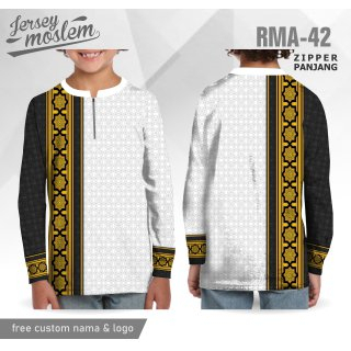 baju muslim anak jersey muslim anak baju koko anak baju muslim anak lengan panjang