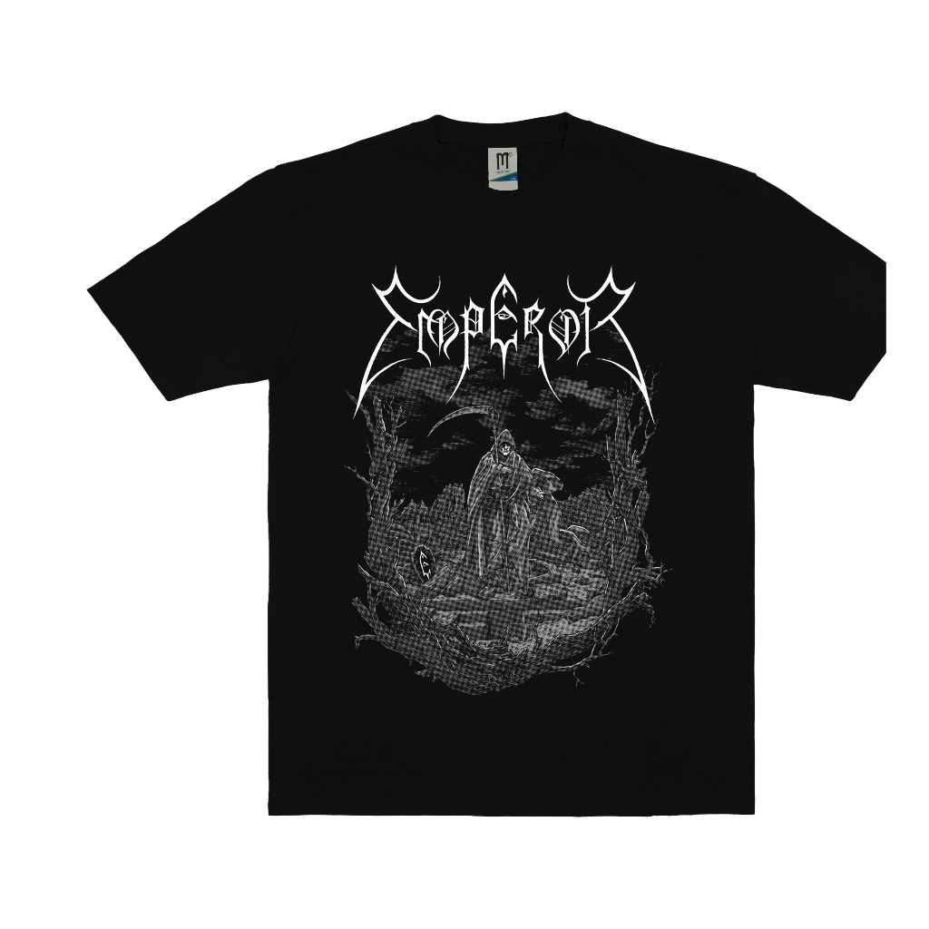 KAOS BAND EMPEROR VINTAGE | T-SHIRT BAND EMPEROR | EMPEROR HITAM