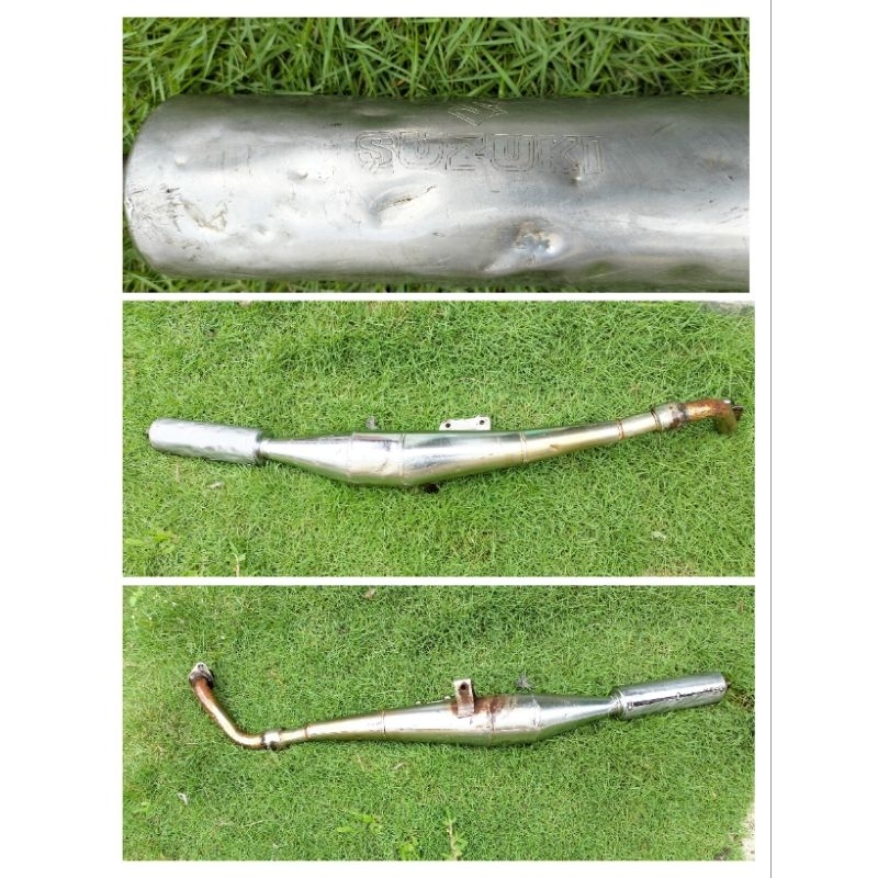 knalpot Suzuki tornado original gs GX limited edition