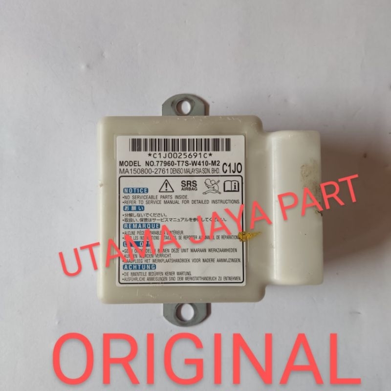 Modul Airbag Ecu Srs Air Bag Honda HRV original