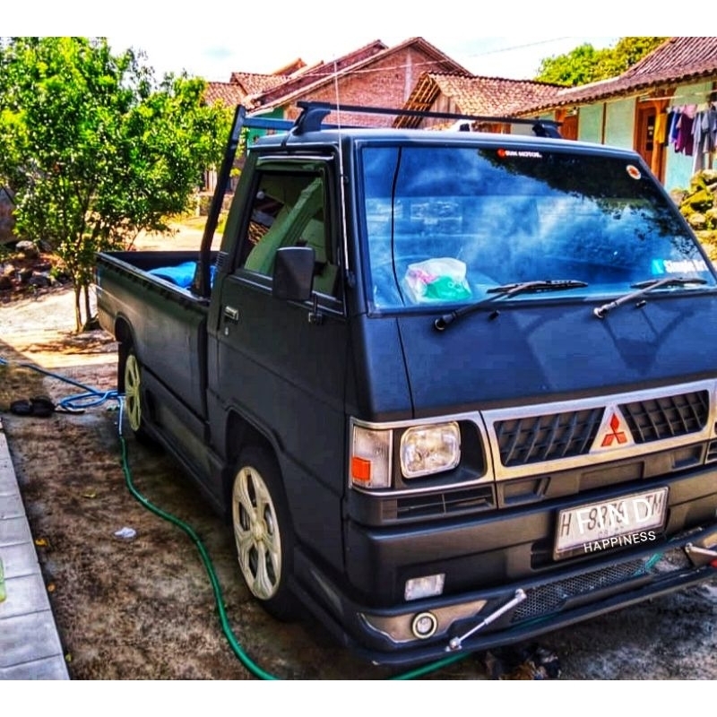 Bemper Depan Minimalis L300 Bahan Besi Tebal